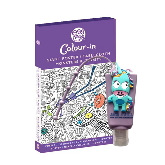 Póster Gigante Monstros e Fantasmas c/ oferta Gel Unicórnio