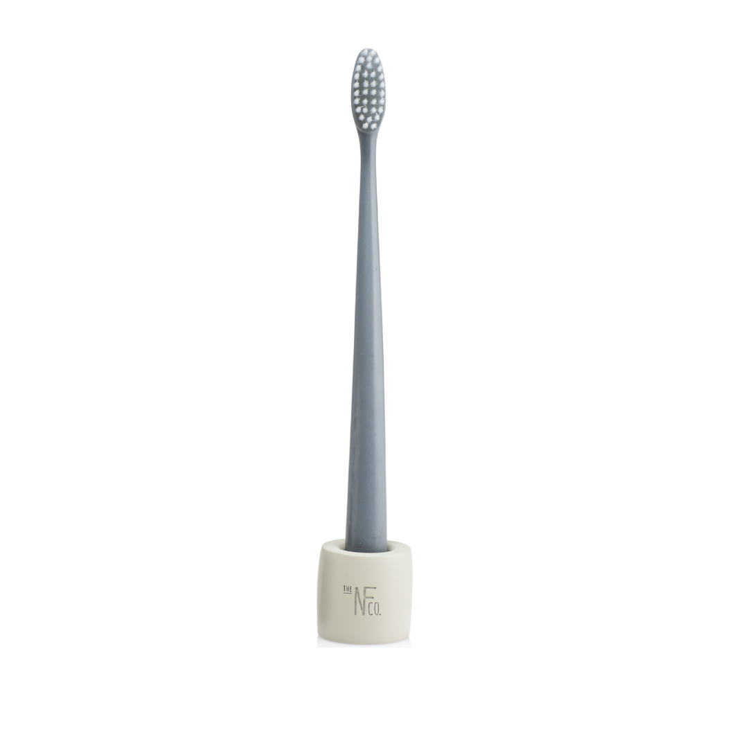 Escova de Dentes com Base Cinza