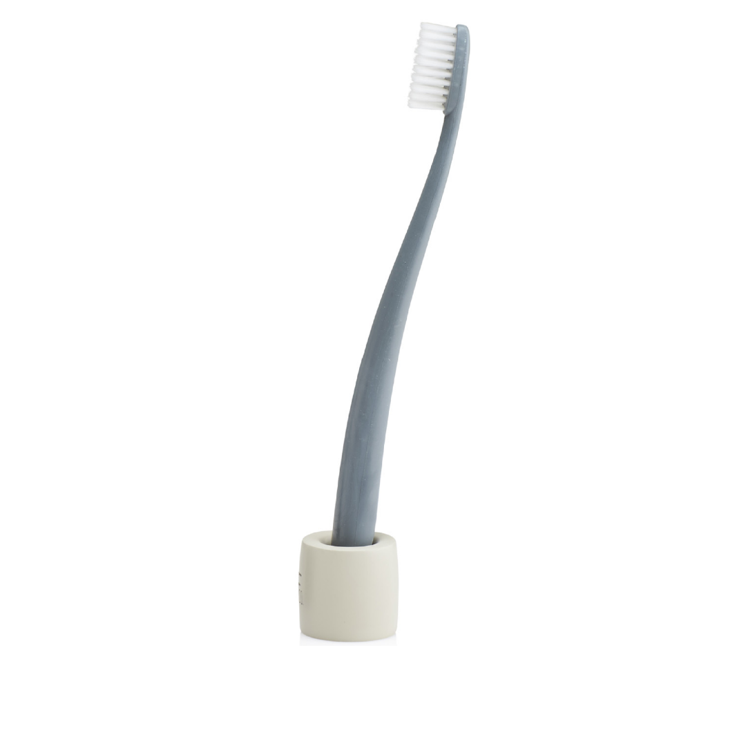 Escova de Dentes com Base Cinza