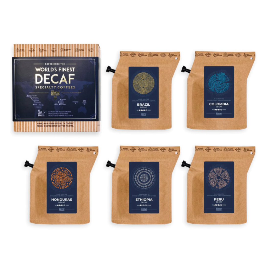 Caixa Presente "World's Finest Decaf Specialty Coffees"
