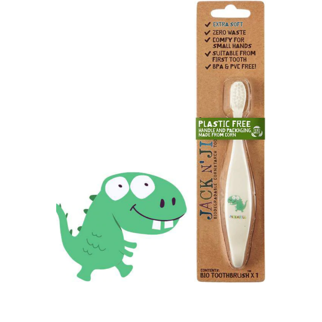 Escova de Dentes Ecológica Dino